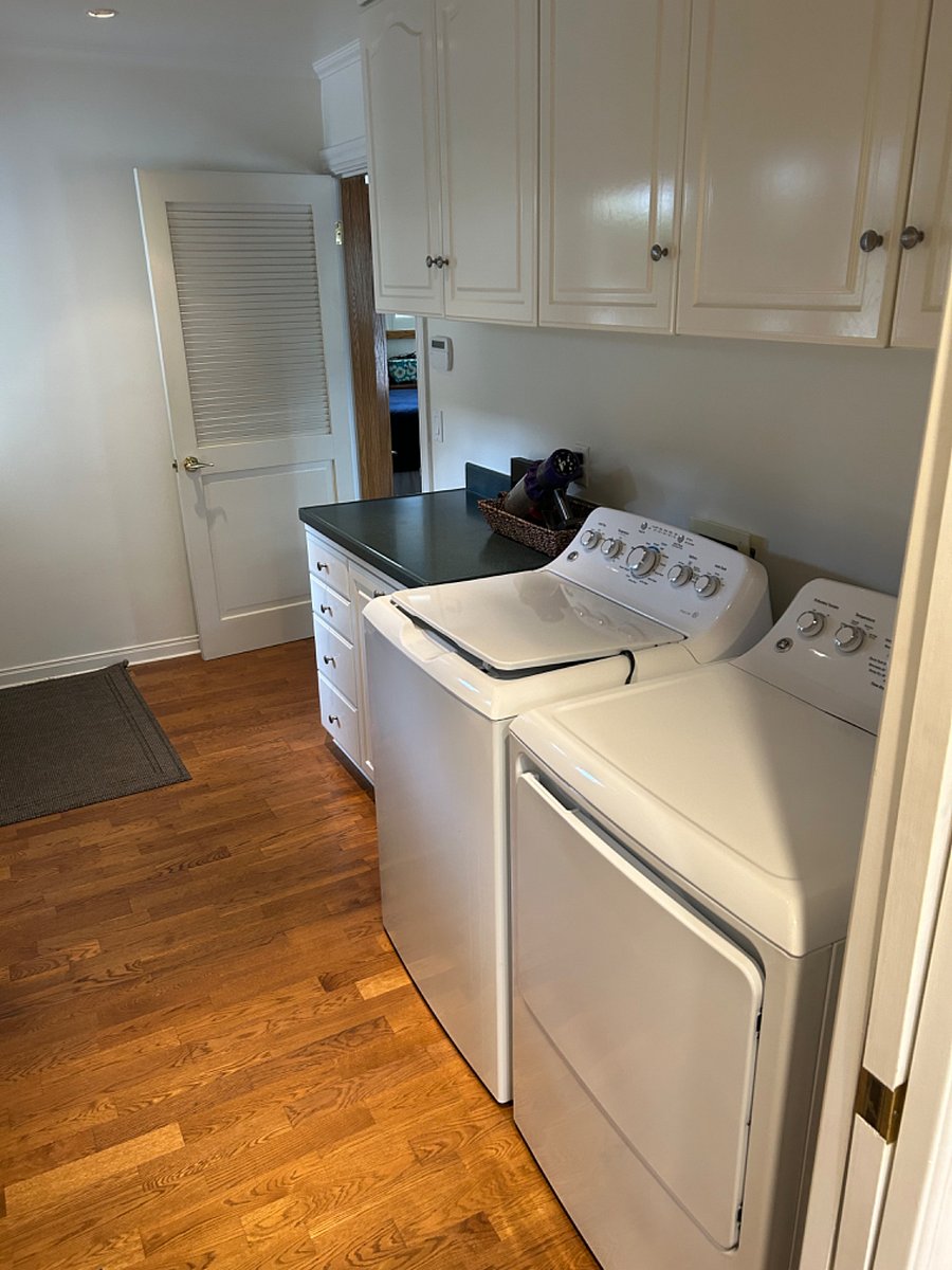 Laundry room.