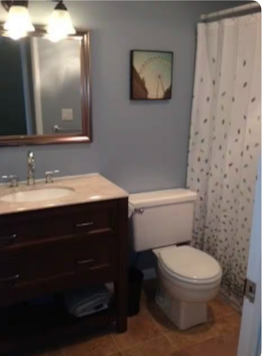 Newly renovated.  Clean and modern.
