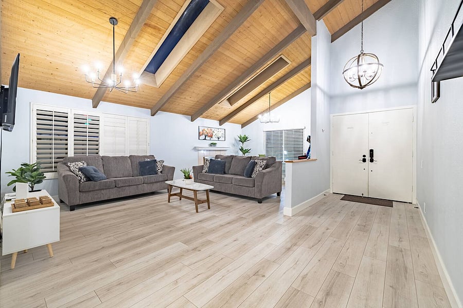Enjoy this bright and open living area!