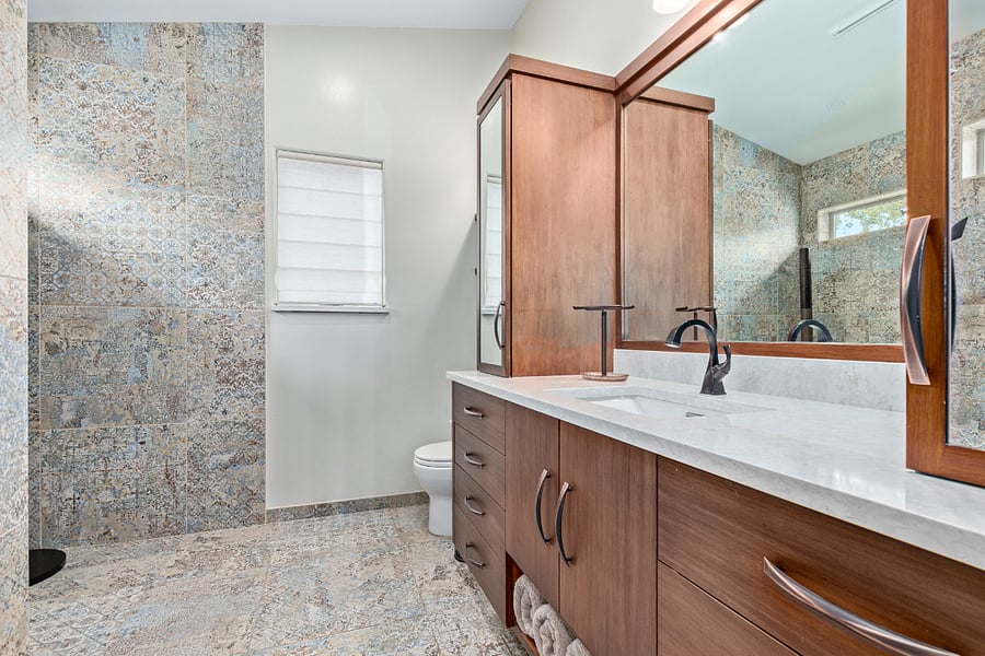 Primary on-suite bathroom