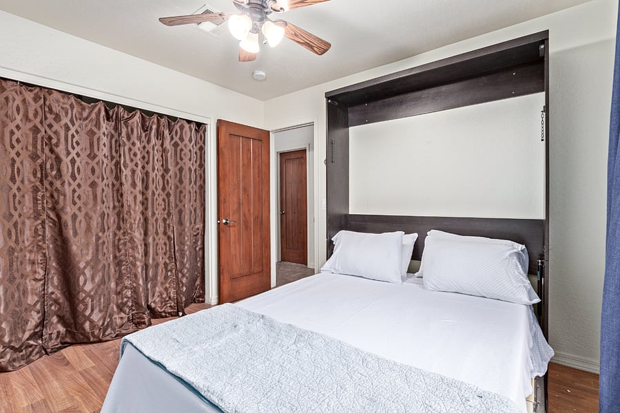 Bedroom 3 Murphy bed down
