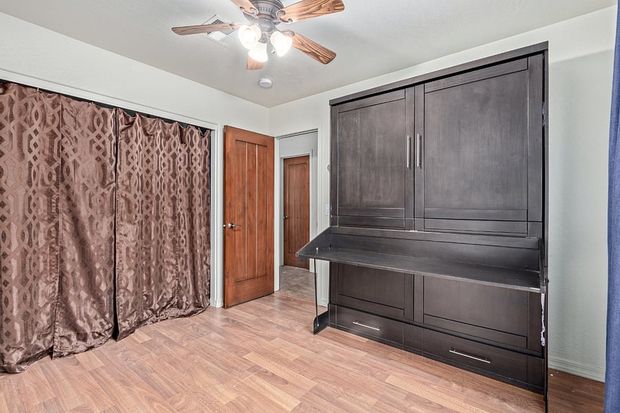 Bedroom 3 Murphy bed up
