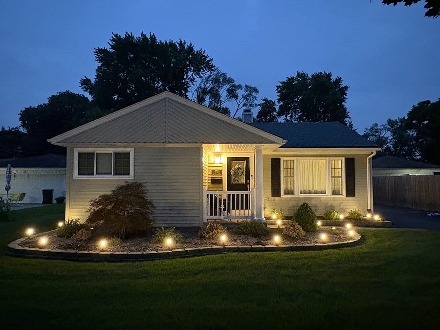 Extremely Well-Lit Exterior