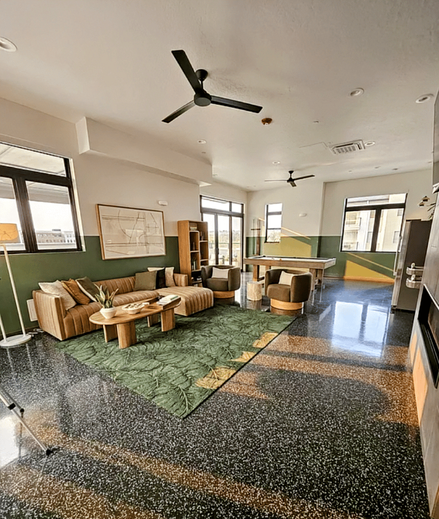 Shared community/game room