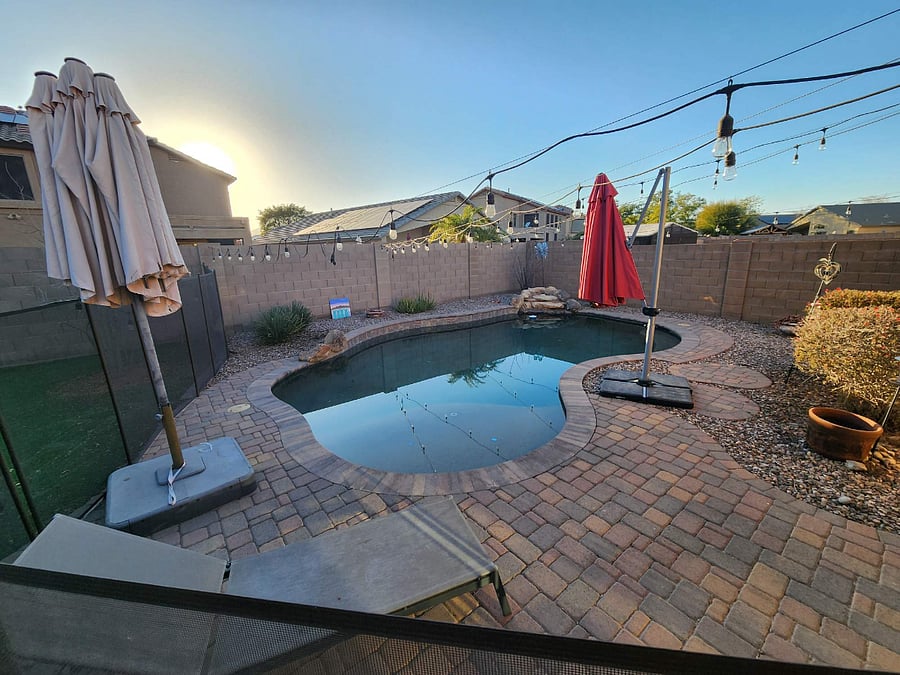 gated pool