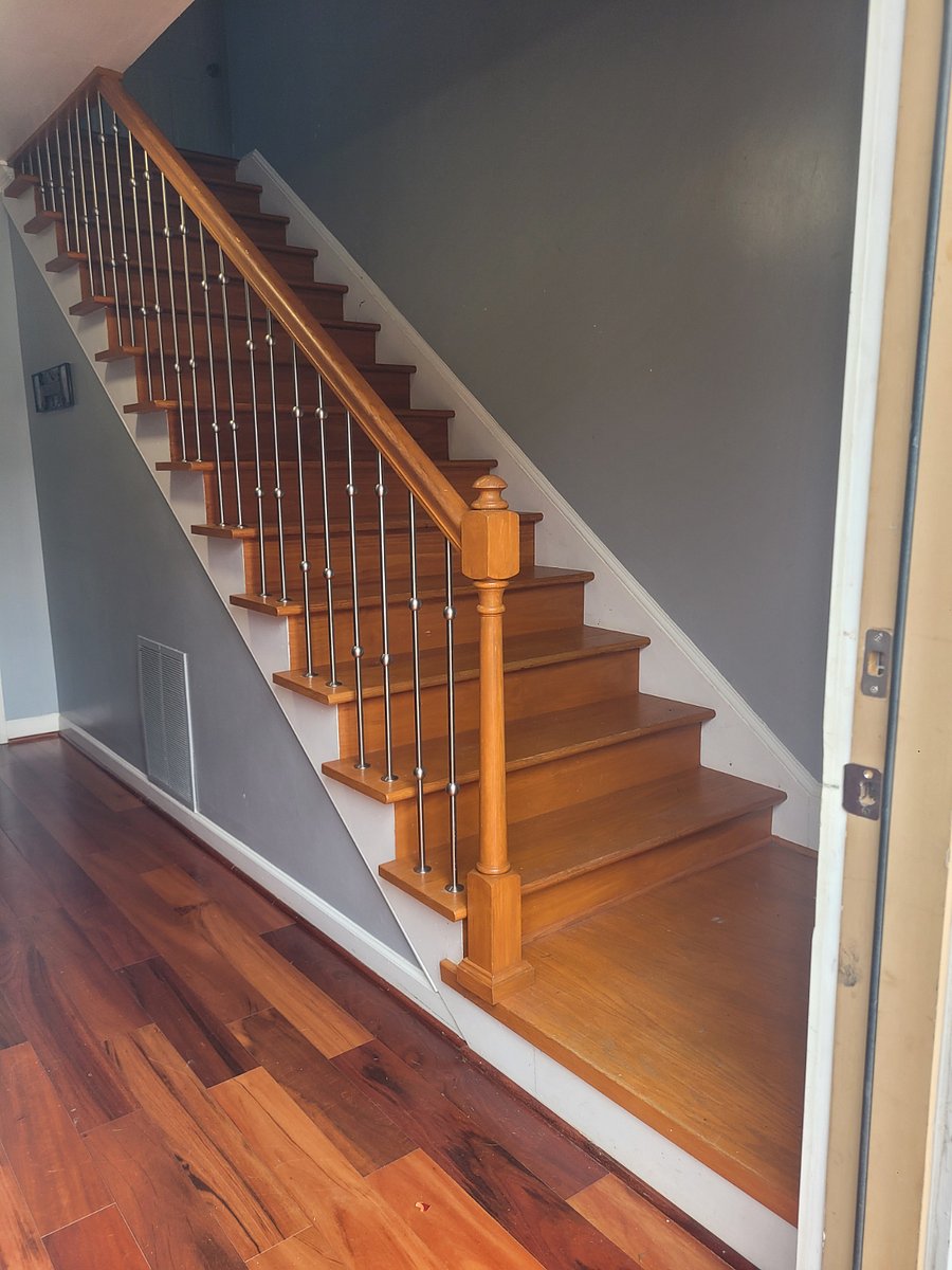 Stairs to second floor/ rental room