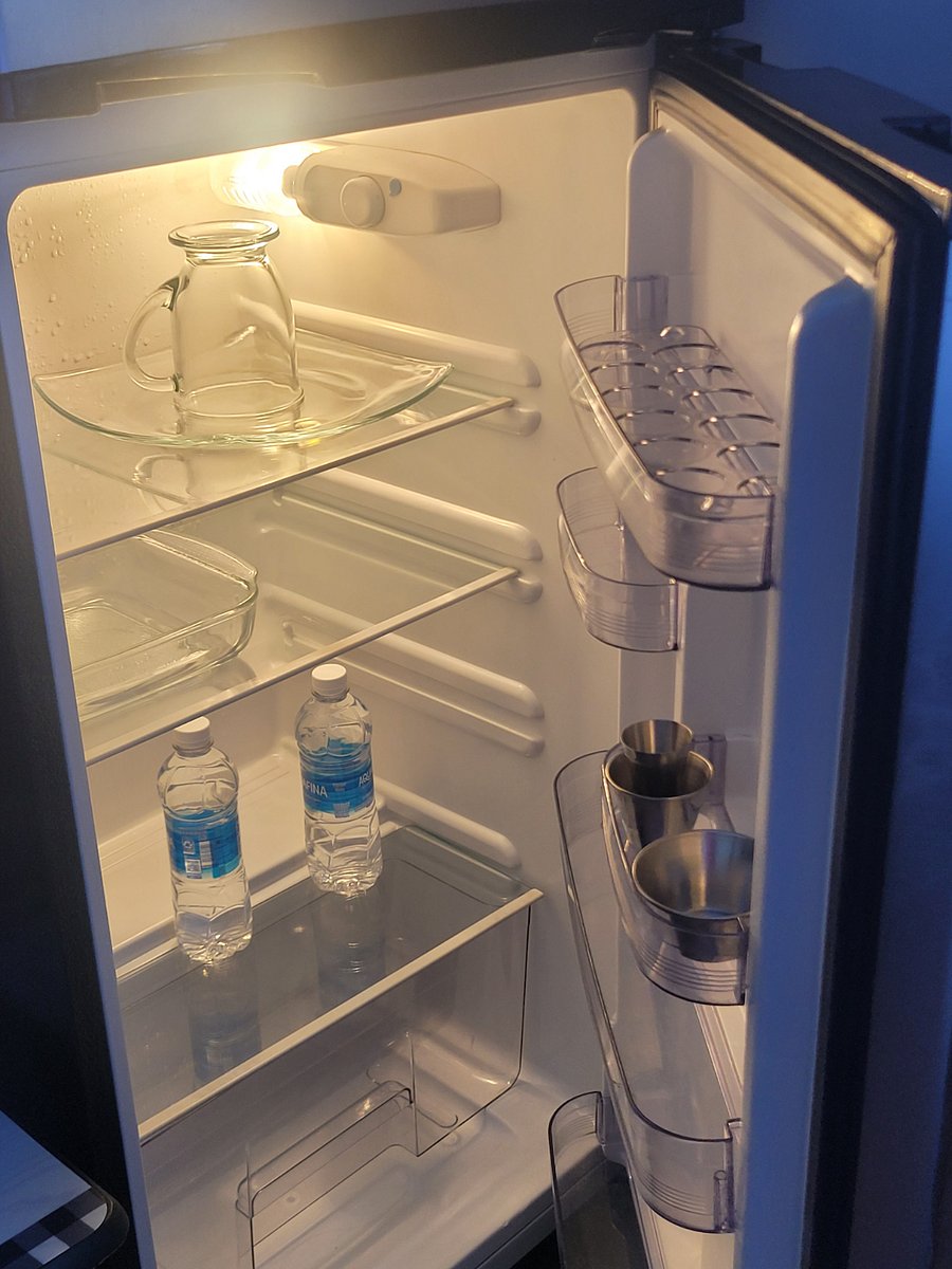 Fridge in the Bedroom