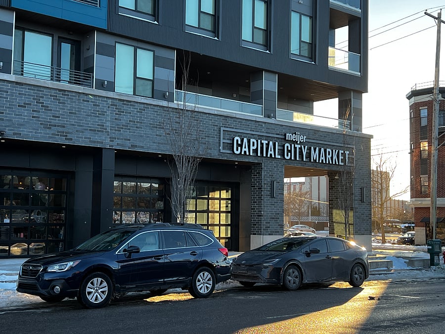 Conveniently located just four blocks from the  City Market