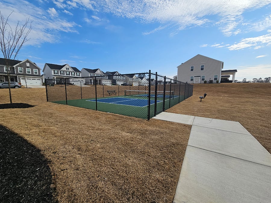 Pickleball court