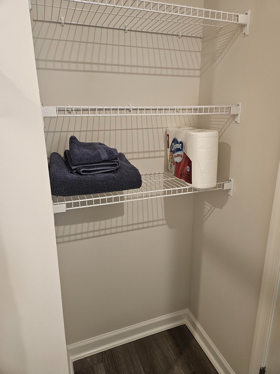 storage behind bathroom door