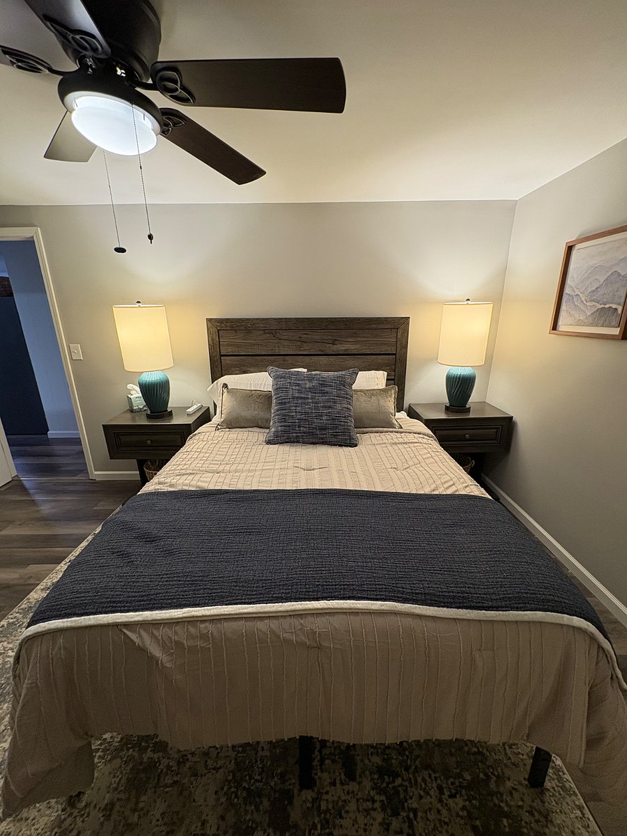 Queen bed