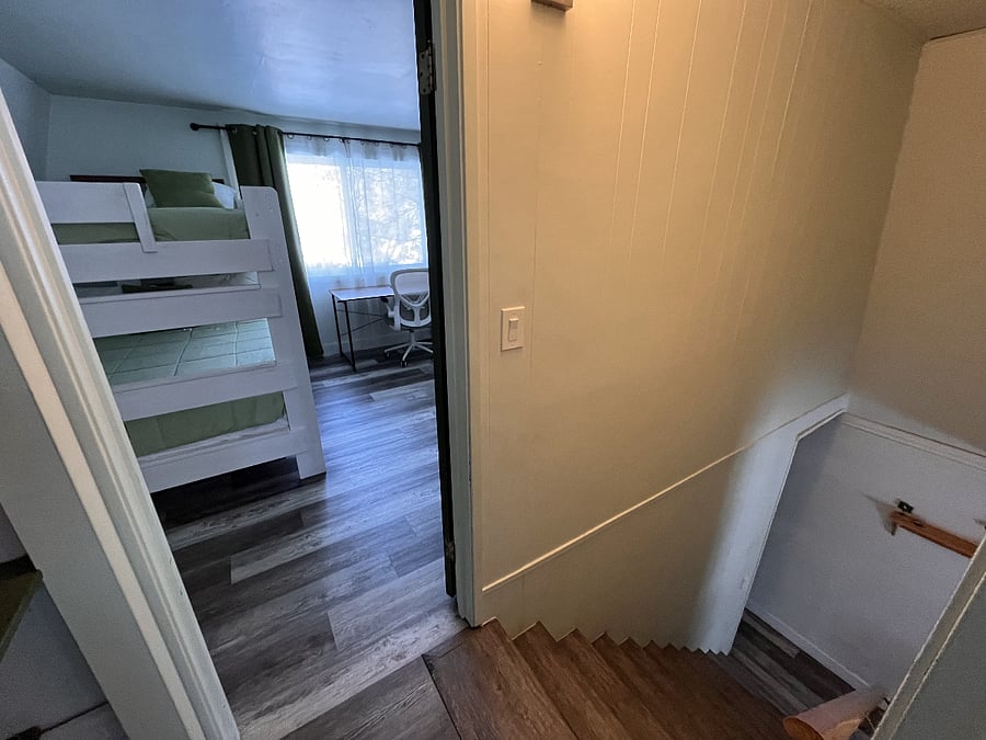 Stairs to the 2nd floor.