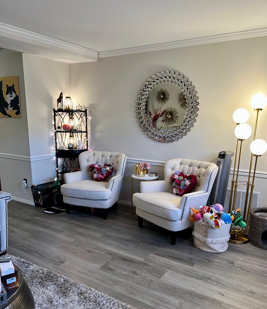 Shared living room on main floor
