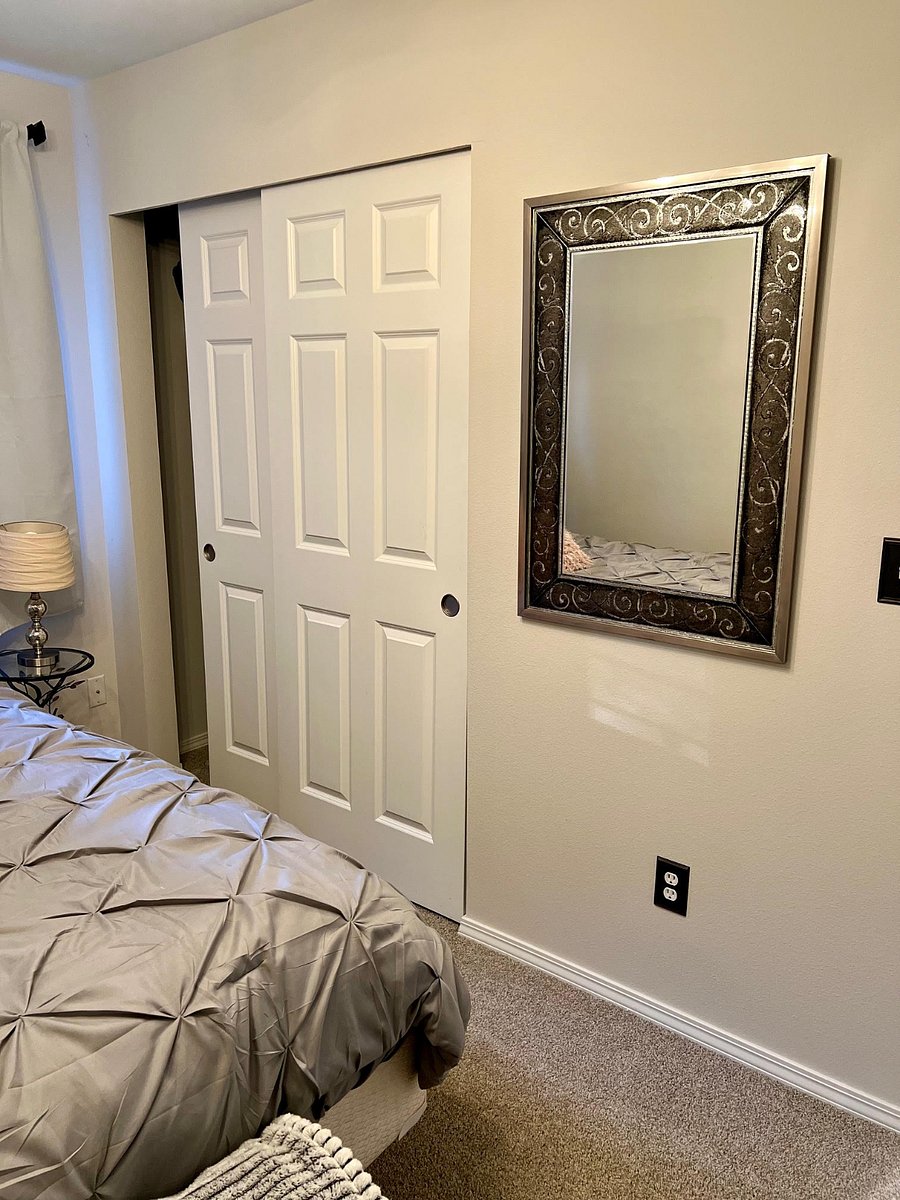 Private bedroom includes big closet