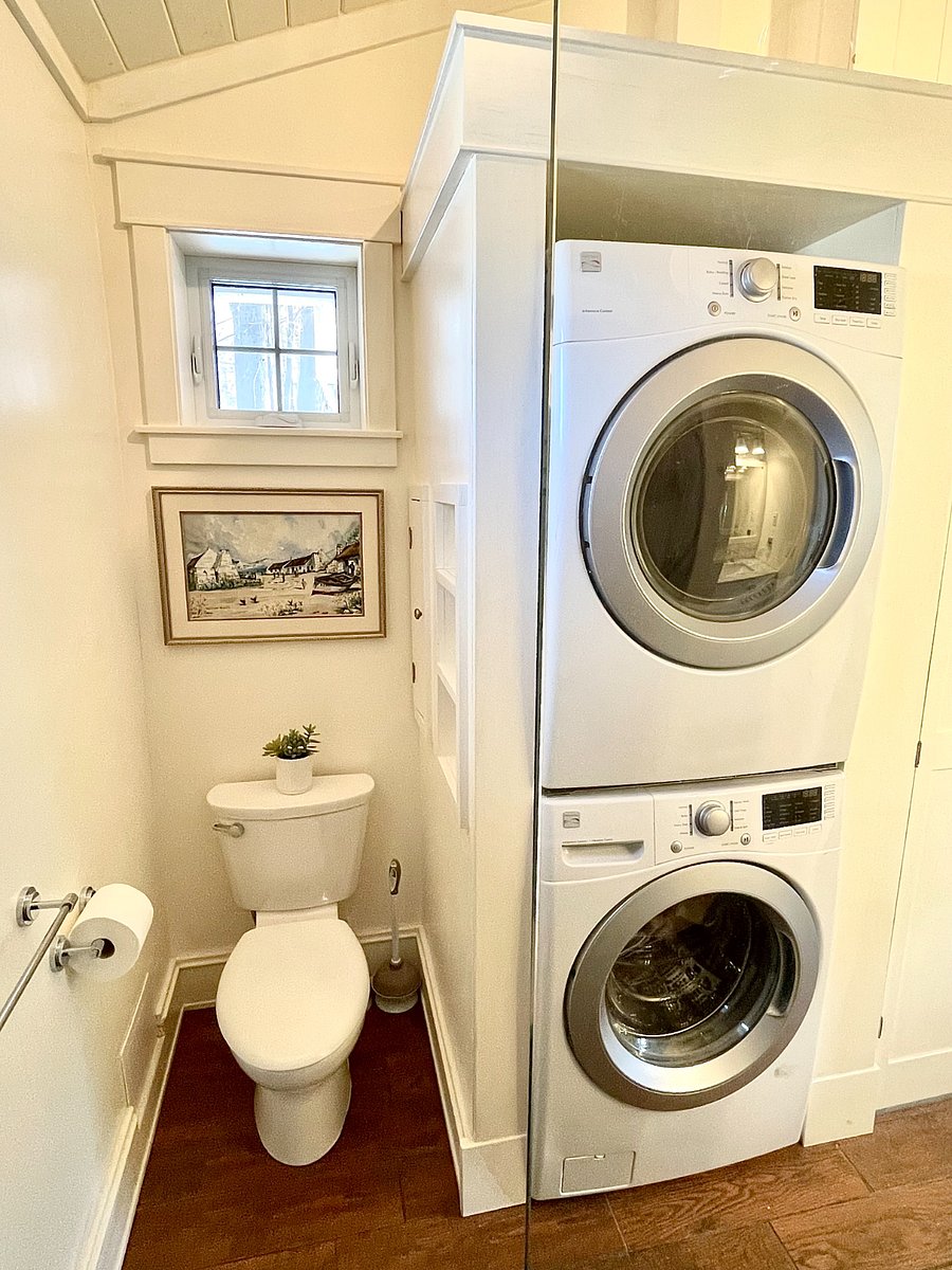 Full washer and dryer