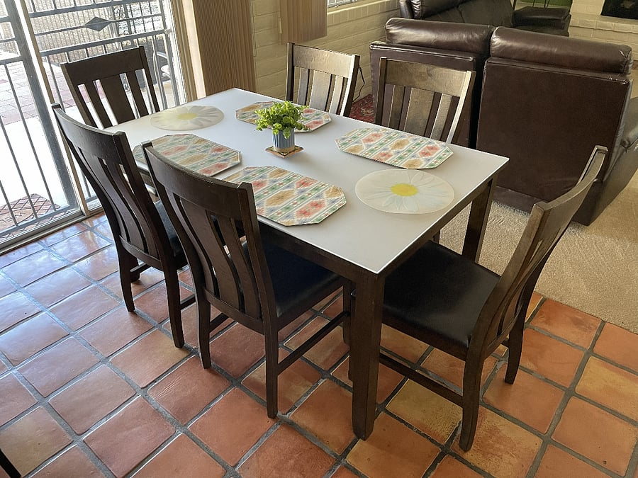 Dining Area Table For 6