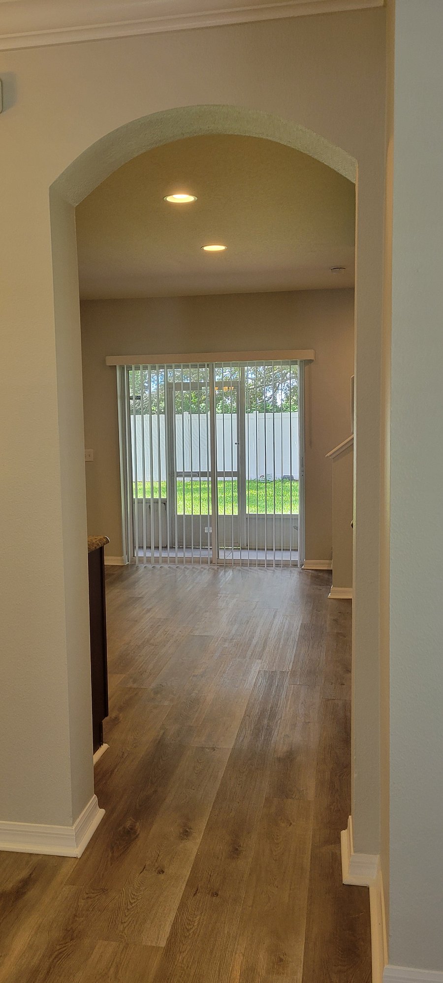 Small backyard porch