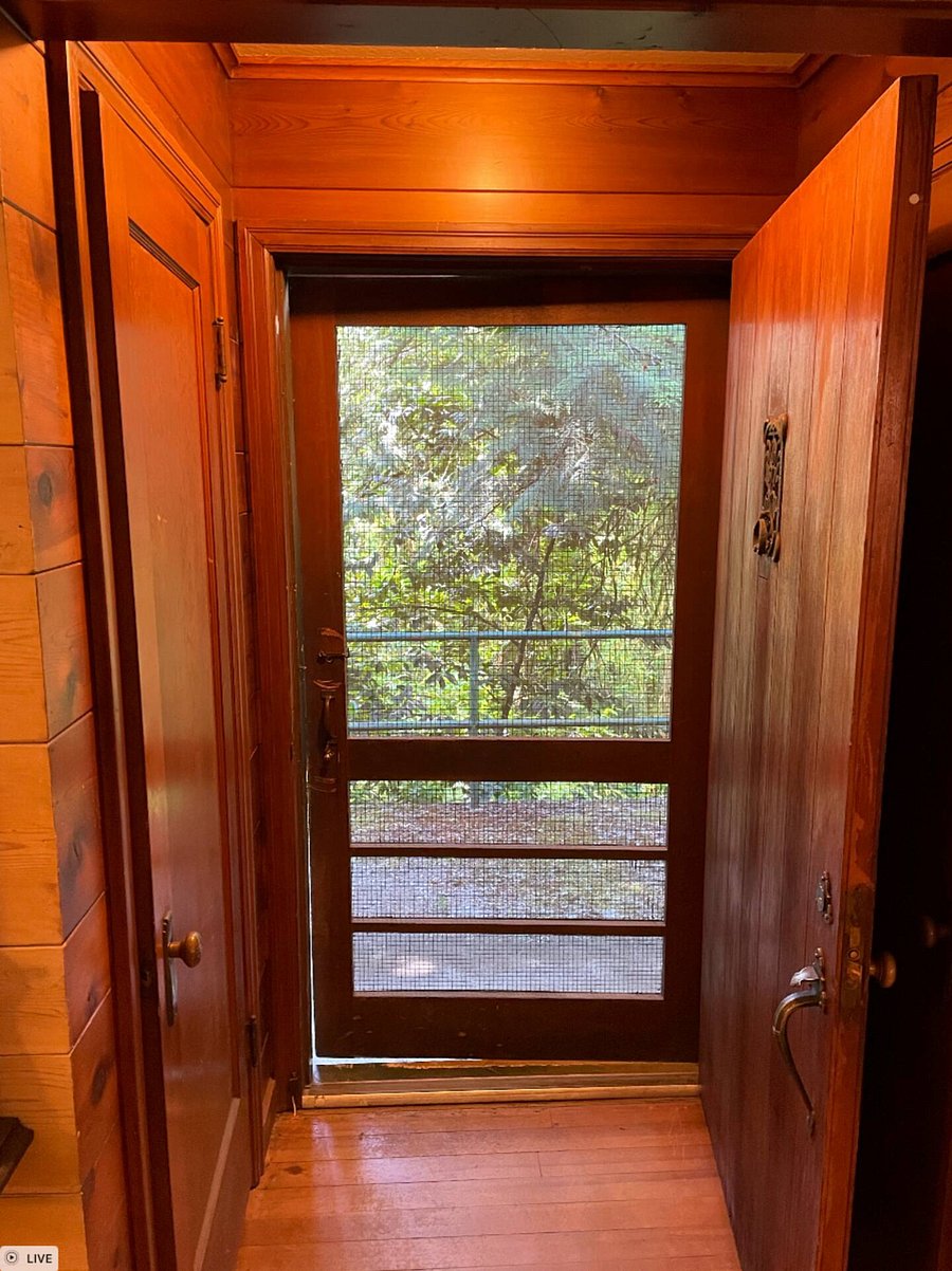 Wonderful Old Growth Forest at the front door. 