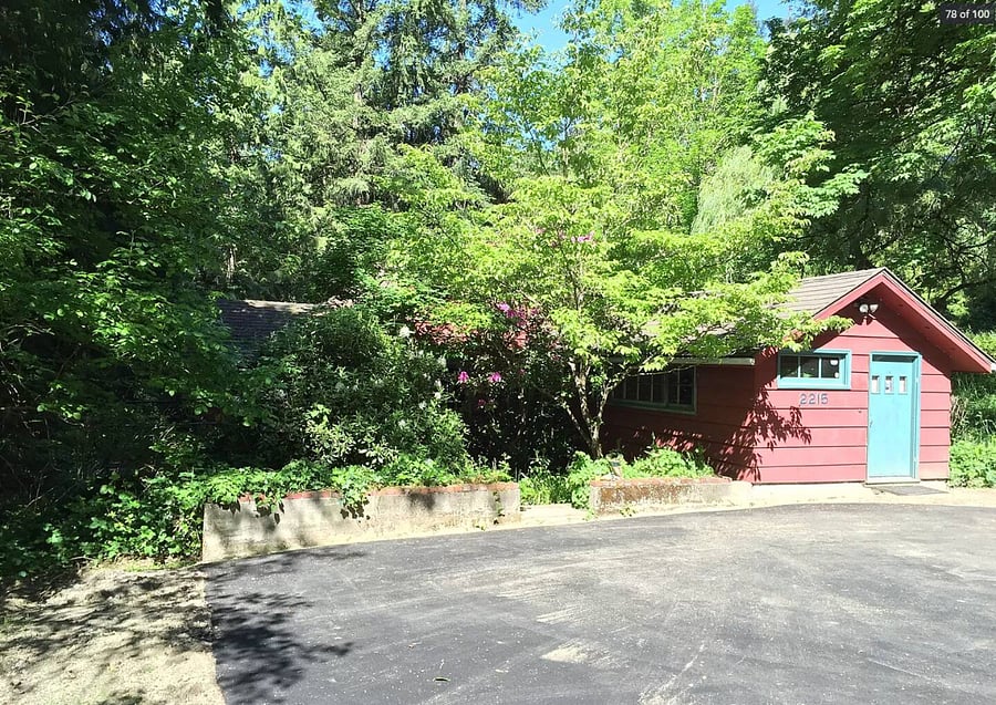front of house.