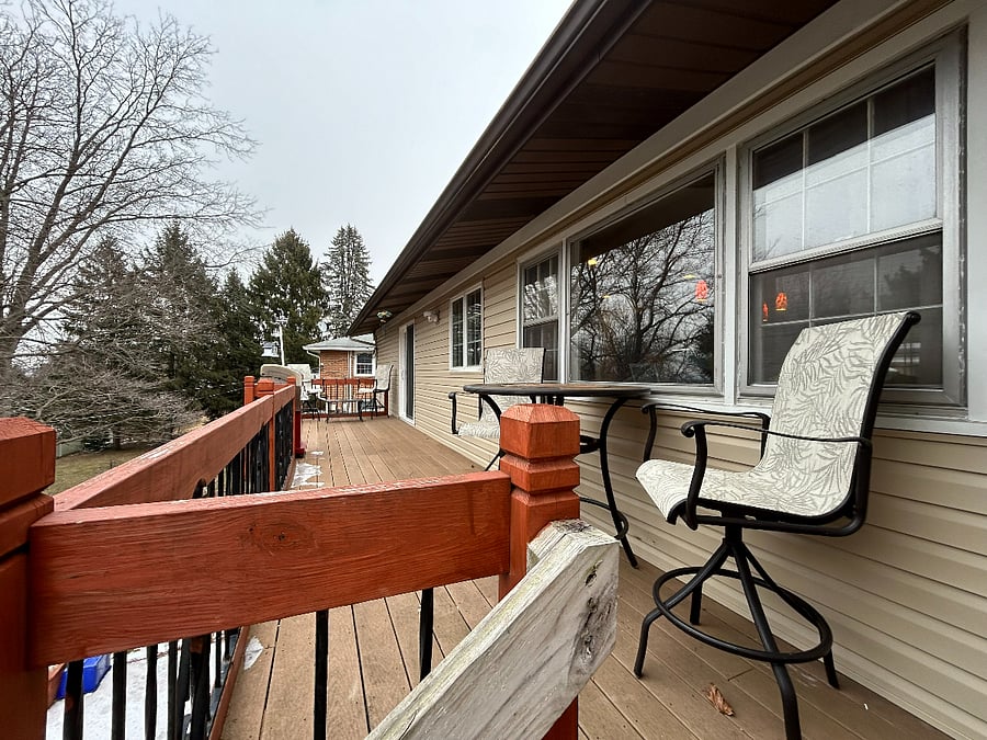 Back deck for your use