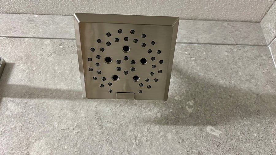 More shower power for the main floor bathroom!