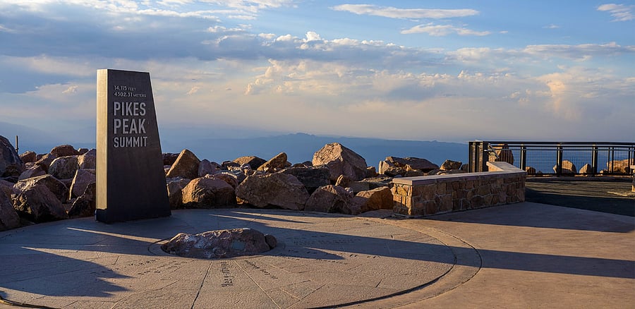 16.8 miles from Pikes Peak