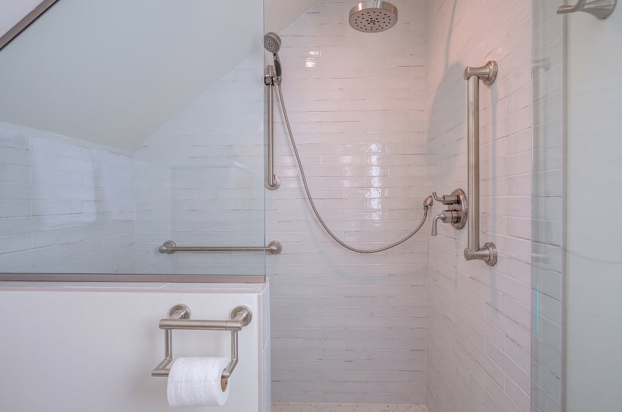 Upstairs Walk-in Shower