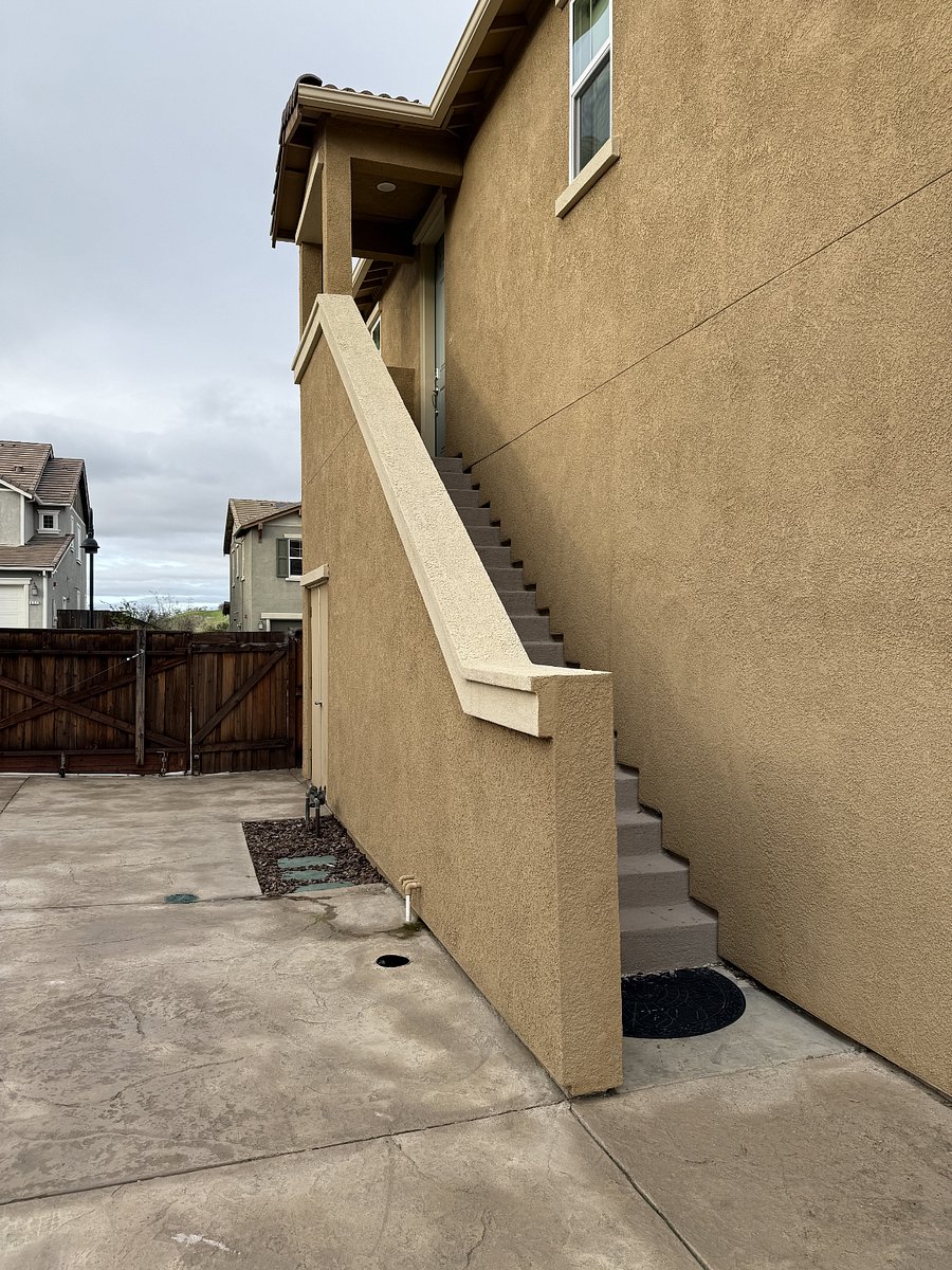 Entrance to unit