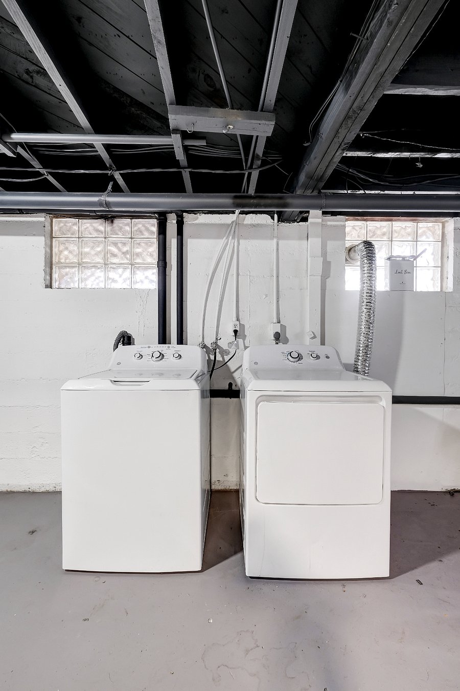 Washer/ Dryer in Basement