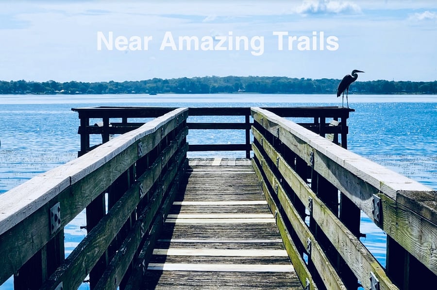 Amazing baking and hiking trails with 5 to 10 minutes. 