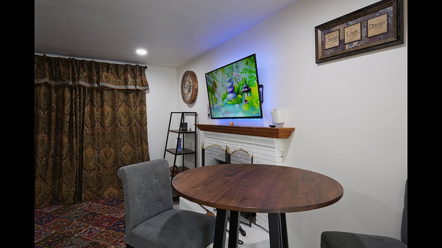 Dining area.