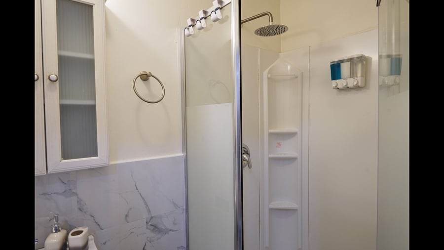 Totally renovated bathroom.