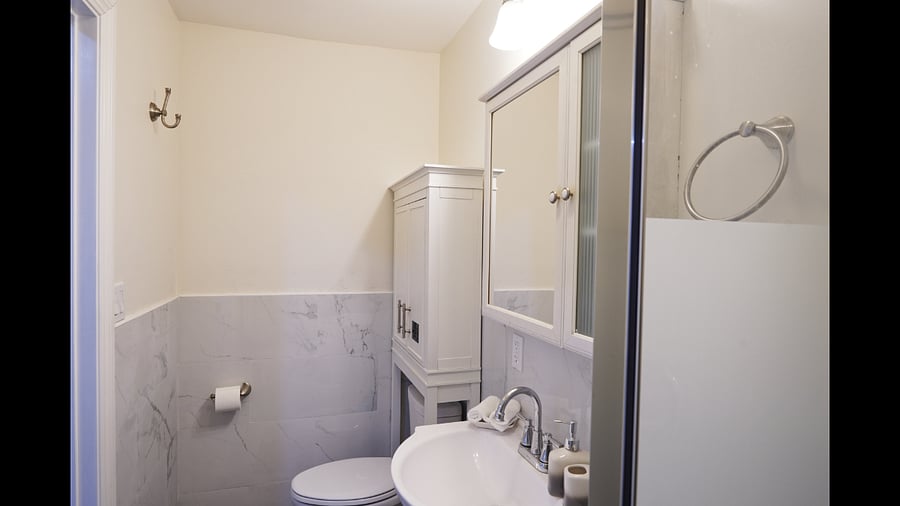 Bathroom.