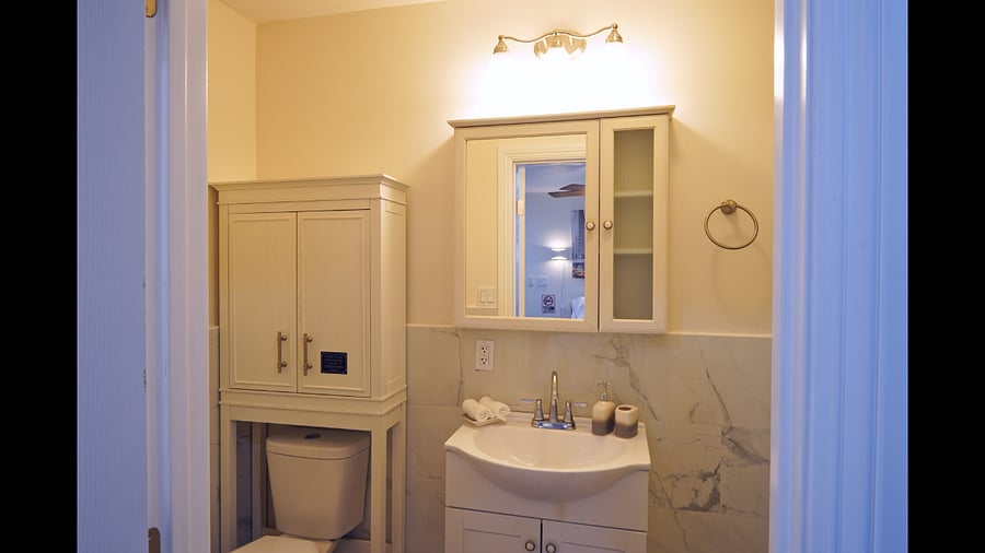 Bathroom.