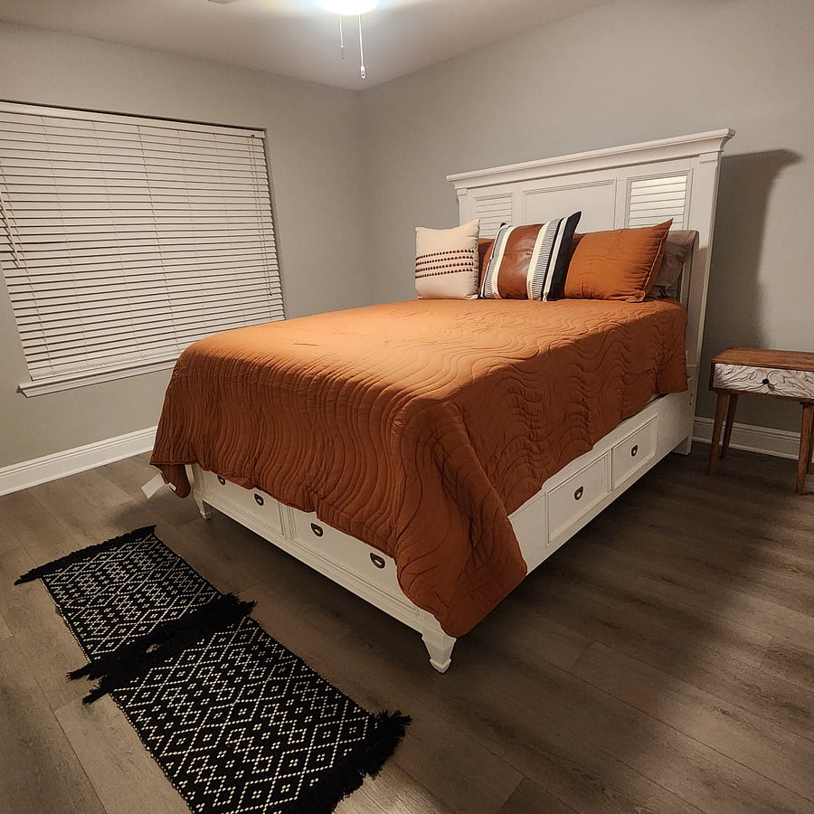 Bedroom #1 with spacious walk-in closet
