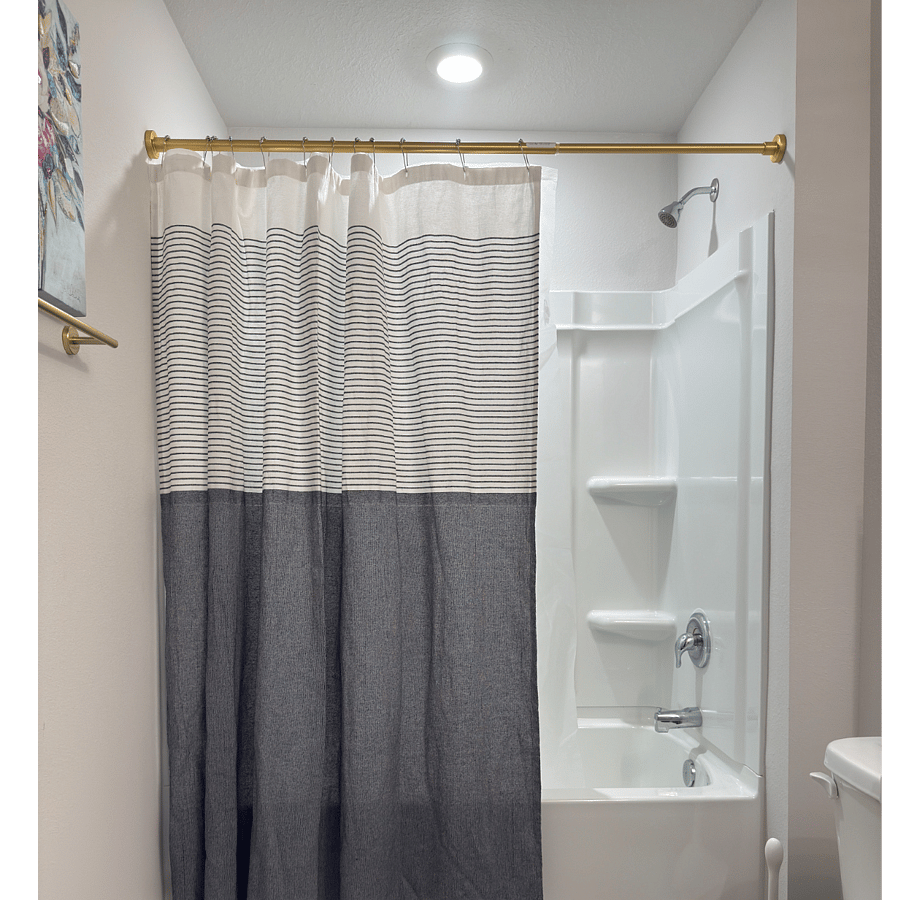 private bathroom with great water pressure and  wonderful sink. 