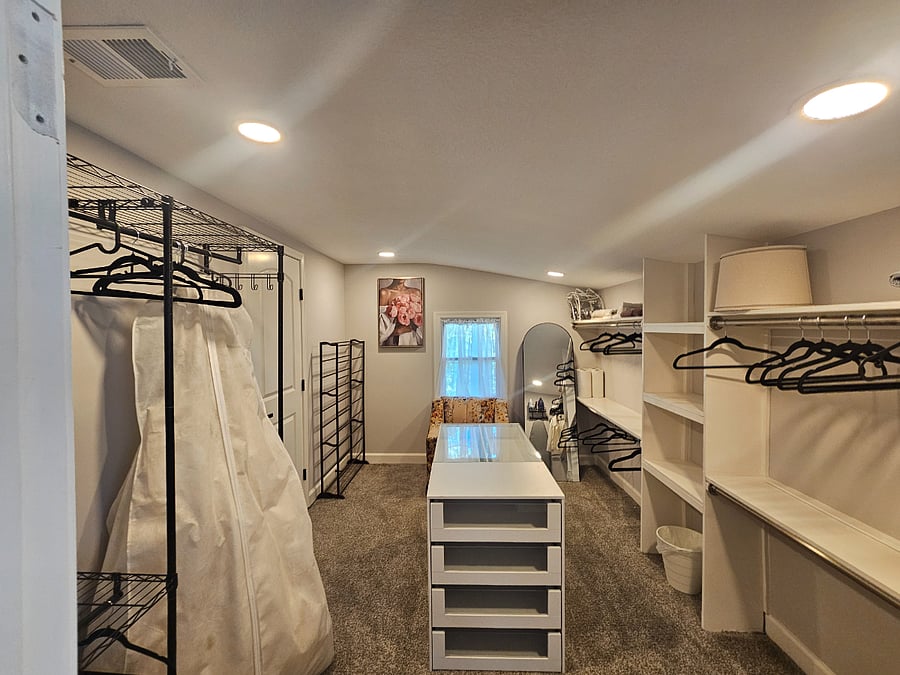 Walk-In Closet - Connected To Private Bedroom & Study