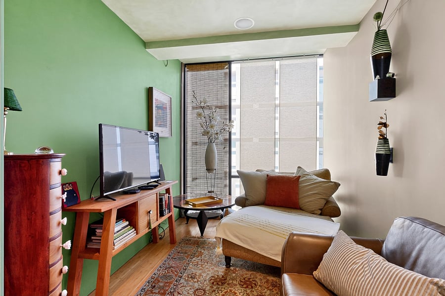 Cozy rear living lounge