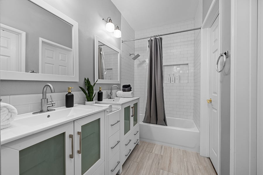 Master bathroom