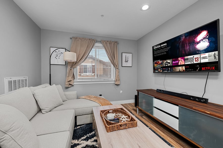 3rd bedroom relaxation space, en suite