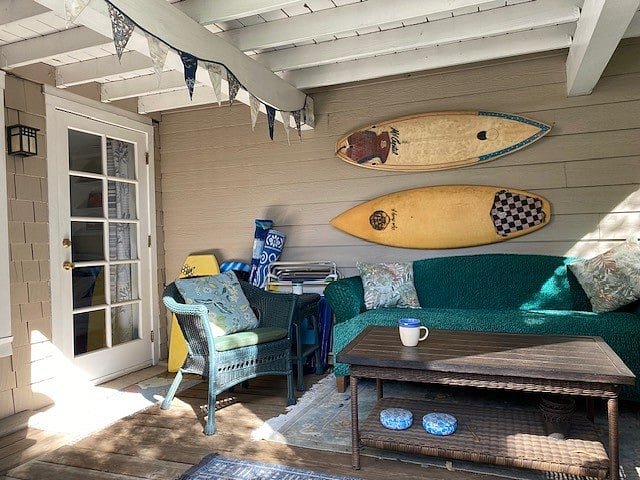 Private Deck from Bedroom