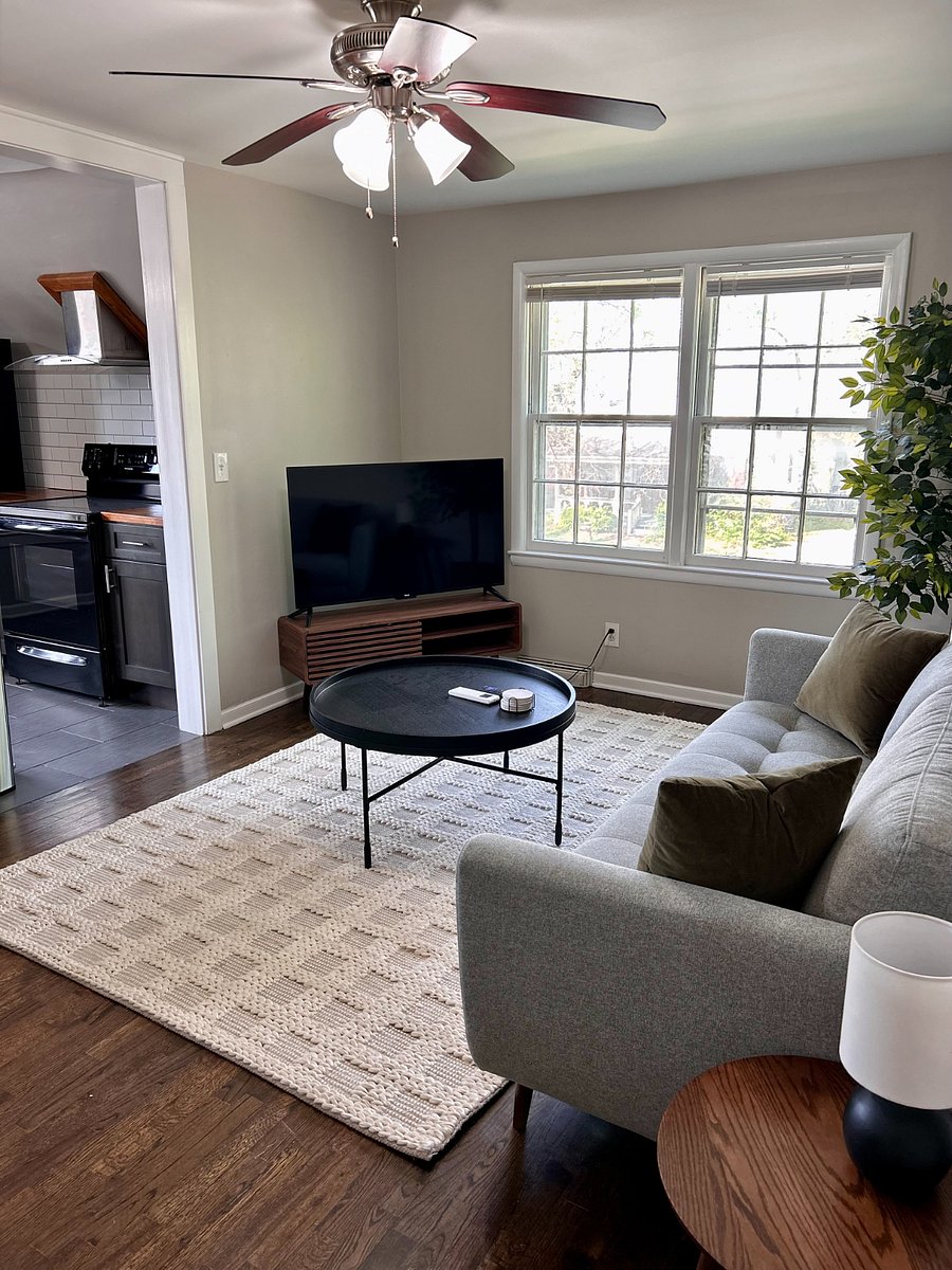 Chic & Functional: A beautifully designed living room that blends style and comfort with ease.