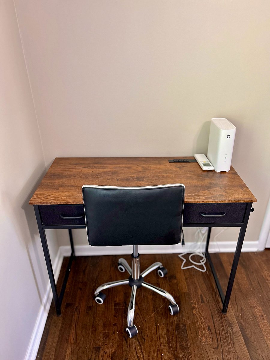 Work-From-Home Ready: A quiet, cozy corner perfect for productivity.