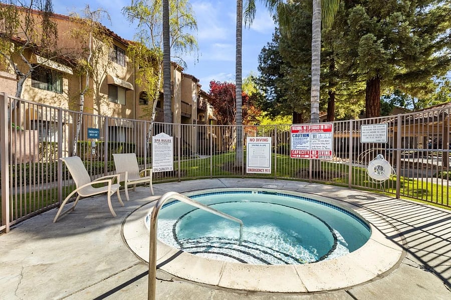 Second Hot tub