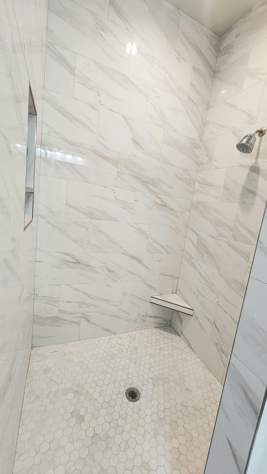 Walk in shower