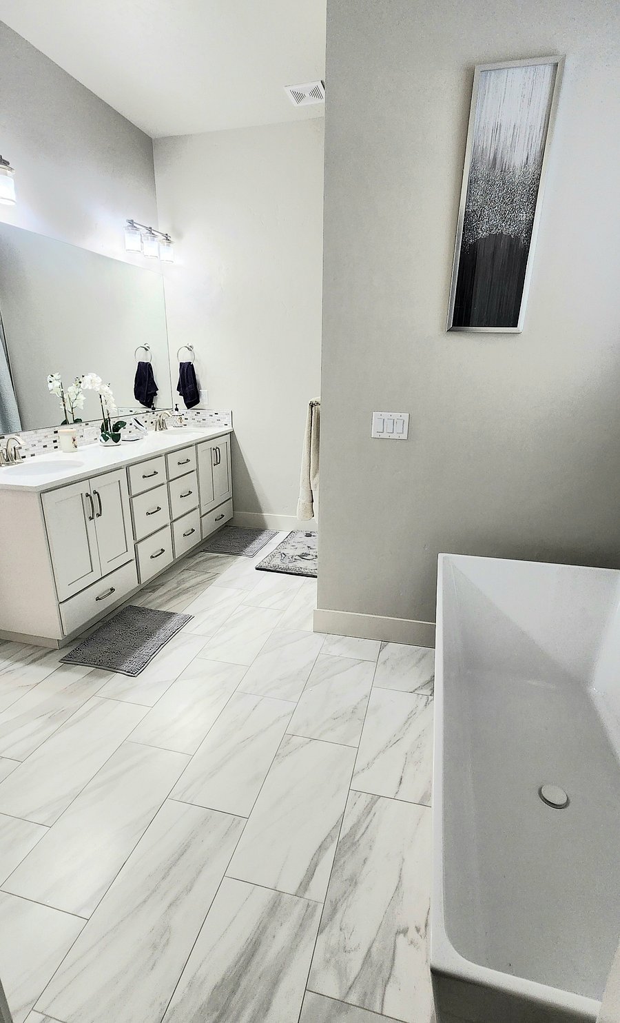 Master bathroom