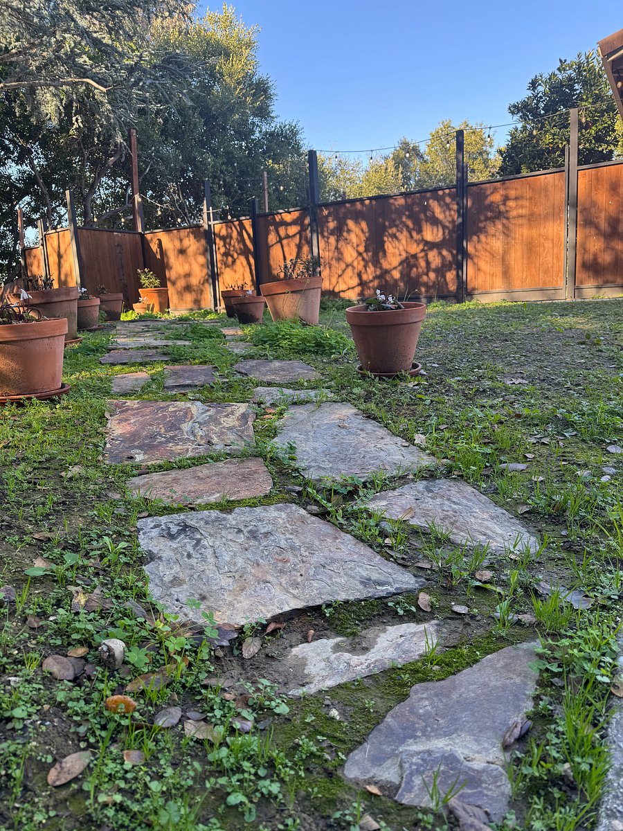 gentle terra cotta pathway to more nature ..