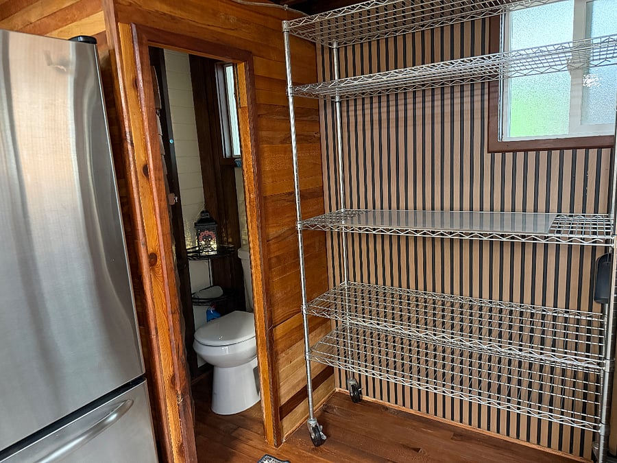 Pantry shelves