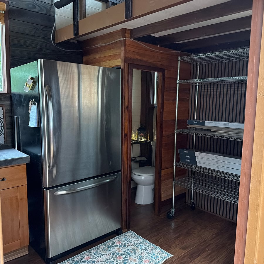 New FULL sized fridge. Icemaker!