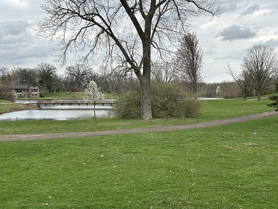 Bunn Public Golf Course Directly In Front of House.